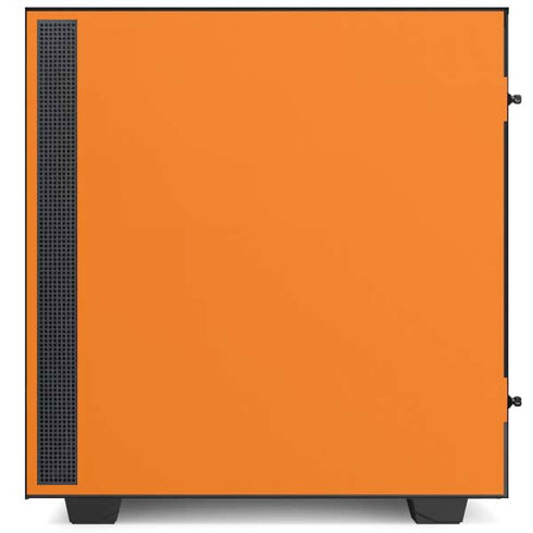 Orange Solid NZXT H510 Compact ATX Mid-Tower Case Skin