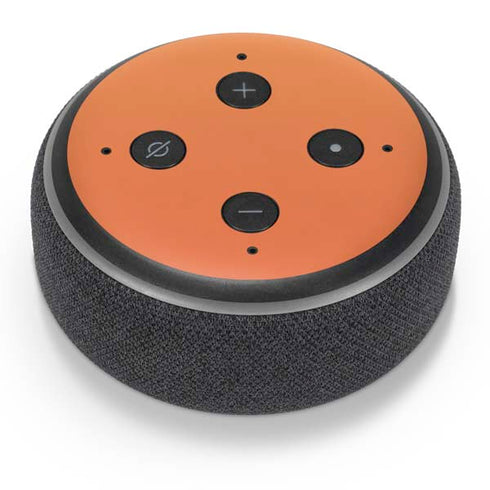 Orange Ombre Amazon Echo Dot Skin