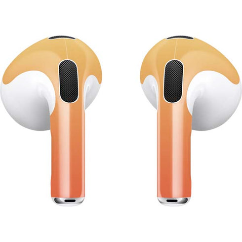 Orange Ombre Apple AirPods (3rd Gen 2021) Skin