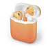 Orange Ombre Apple AirPods Skin