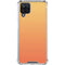 Orange Ombre Galaxy A12 Clear Case
