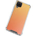 Orange Ombre Galaxy A12 Clear Case