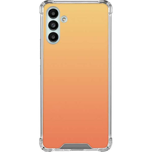 Orange Ombre Galaxy A13 5G Clear Case