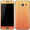 Orange Ombre Galaxy J3 Skin