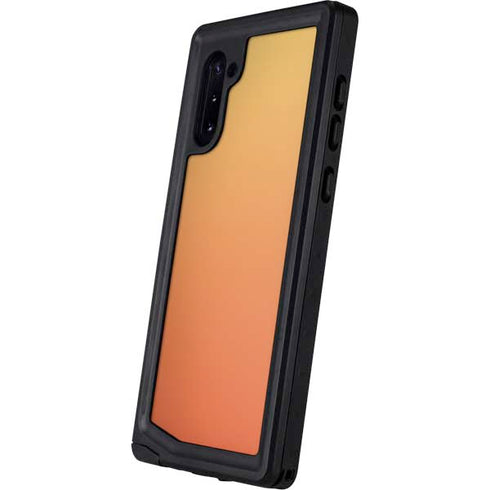 Orange Ombre Galaxy Note 10 Waterproof Case