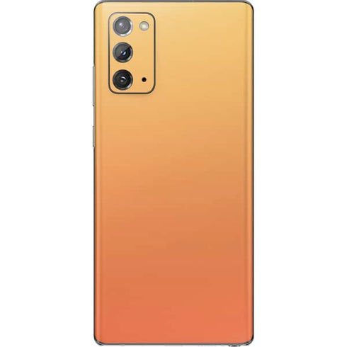 Orange Ombre Galaxy Note20 5G Skin