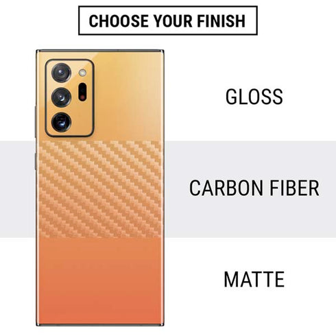 Orange Ombre Galaxy Note20 Ultra 5G Skin