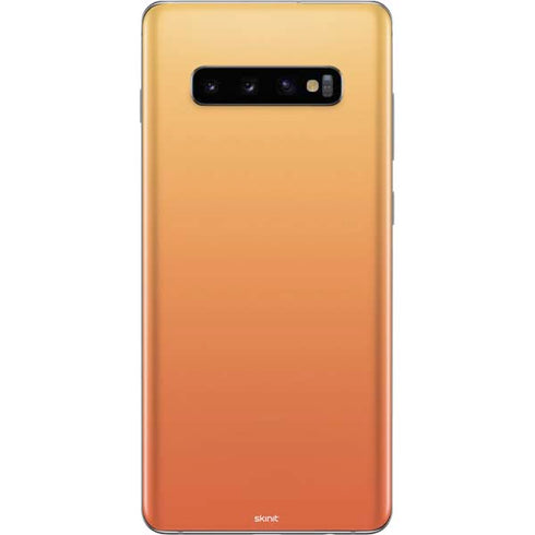 Orange Ombre Galaxy S10 Plus Skin