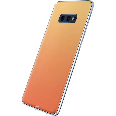 Orange Ombre Galaxy S10e Skin