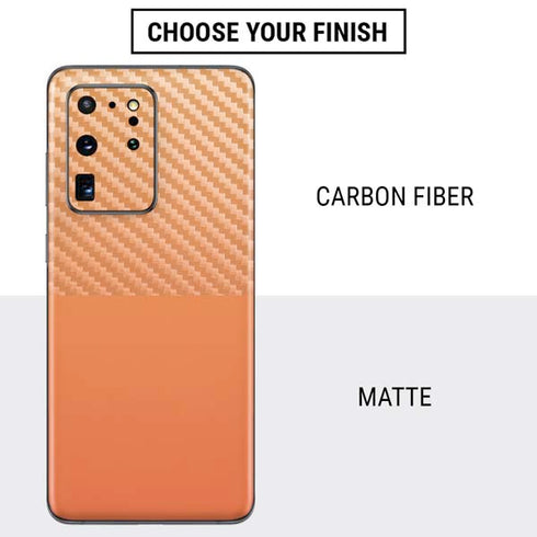 Orange Ombre Galaxy S20 Ultra 5G Skin