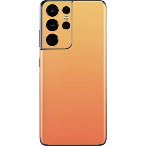 Orange Ombre Galaxy S21 Ultra 5G Skin