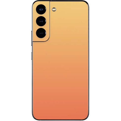 Orange Ombre Galaxy S22 Skin