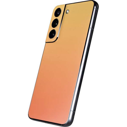 Orange Ombre Galaxy S22 Skin