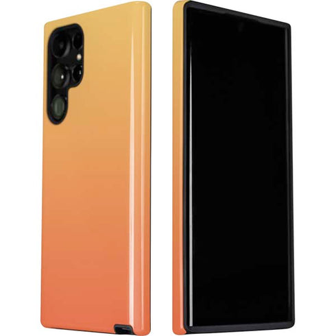 Orange Ombre Galaxy S22 Ultra Pro Case