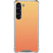 Orange Ombre Galaxy S23 Clear Case