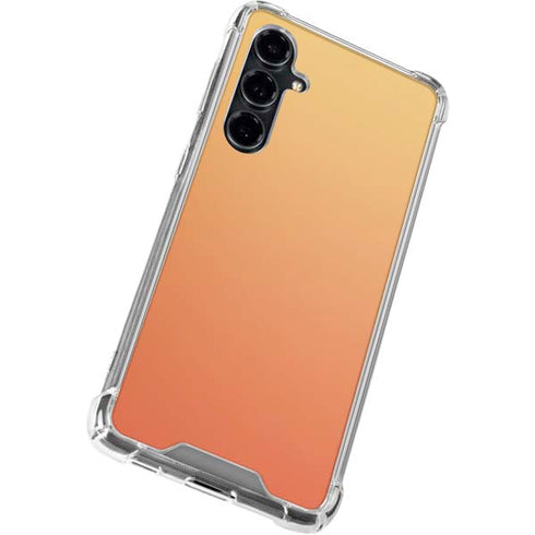 Orange Ombre Galaxy S23 FE Clear Case