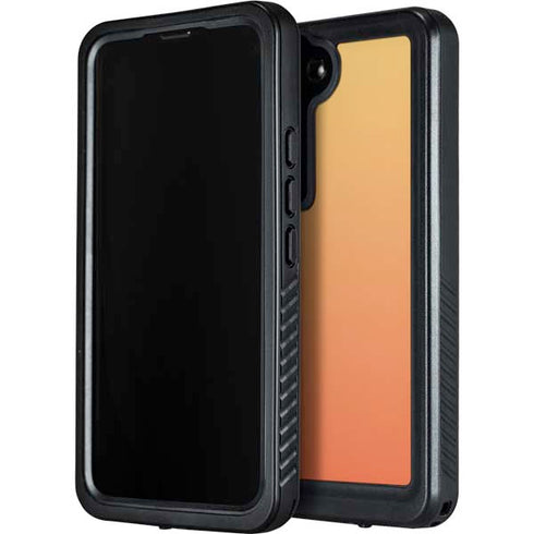 Orange Ombre Galaxy S23 Plus Waterproof Case