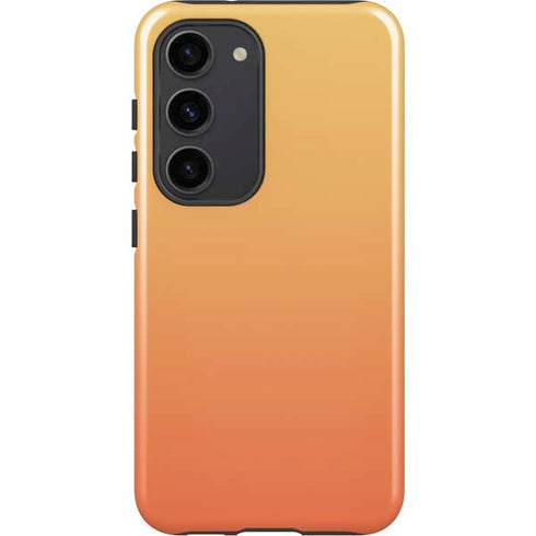 Orange Ombre Galaxy S23 Pro Case