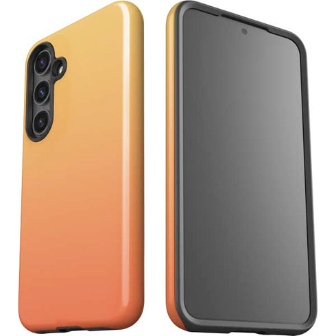 Orange Ombre Galaxy S24 Impact Case
