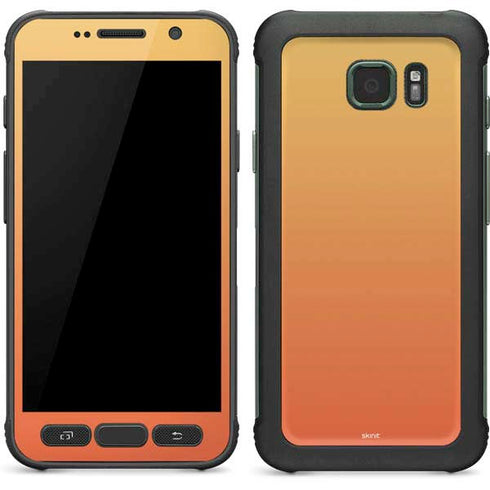 Orange Ombre Galaxy S7 Active Skin