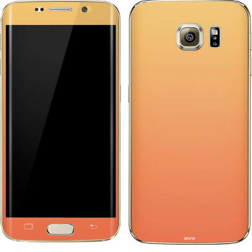 Orange Ombre Galaxy S7 Edge Skin