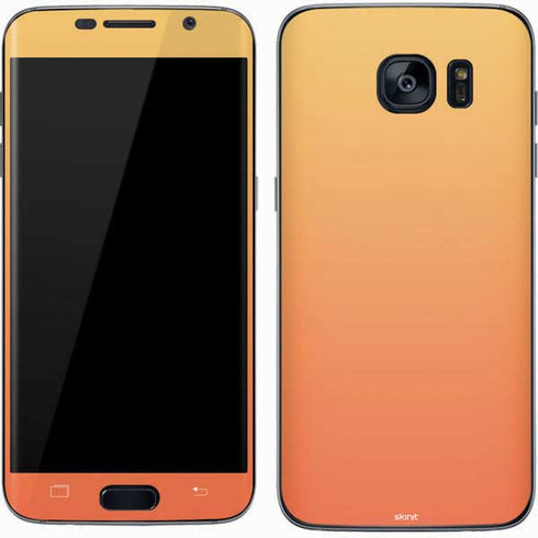 Orange Ombre Galaxy S7 Skin