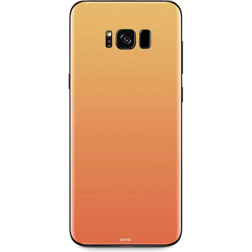 Orange Ombre Galaxy S8 Plus Skin