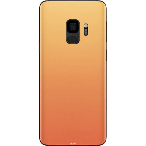 Orange Ombre Galaxy S9 Skin