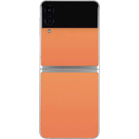 Orange Ombre Galaxy Z Flip4 5G Skin