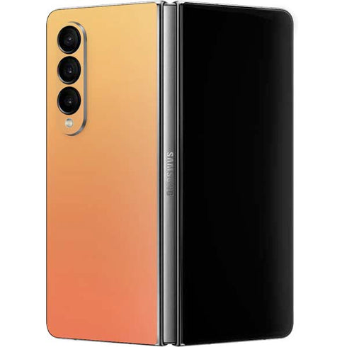 Orange Ombre Galaxy Z Fold4 5G Skin
