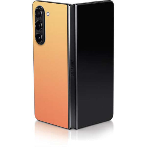 Orange Ombre Galaxy Z Fold5 5G Skin