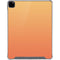 Orange Ombre iPad Pro 12.9in (2020) Clear Case