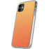 Orange Ombre iPhone 11 Clear Case