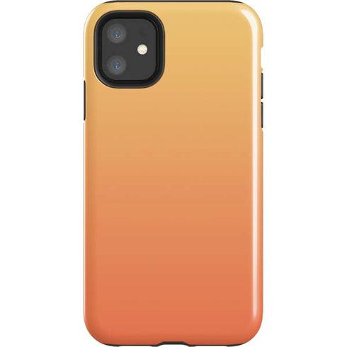Orange Ombre iPhone 11 Impact Case