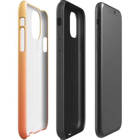 Orange Ombre iPhone 11 Pro Max Impact Case