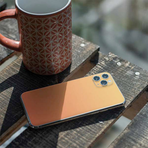 Orange Ombre iPhone 11 Pro Max Skin