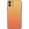 Orange Ombre iPhone 11 Skin
