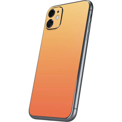 Orange Ombre iPhone 11 Skin