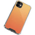Orange Ombre iPhone 12 Clear Case