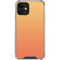 Orange Ombre iPhone 12 Mini Clear Case