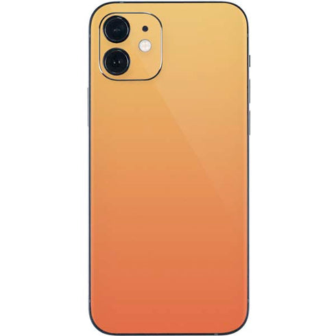 Orange Ombre iPhone 12 Mini Skin