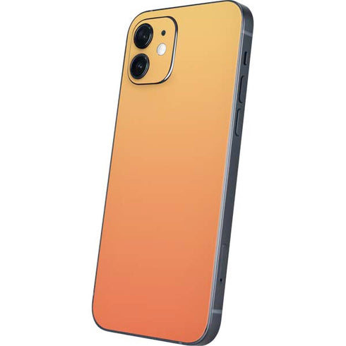 Orange Ombre iPhone 12 Mini Skin