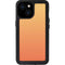 Orange Ombre iPhone 13 Mini Waterproof Case