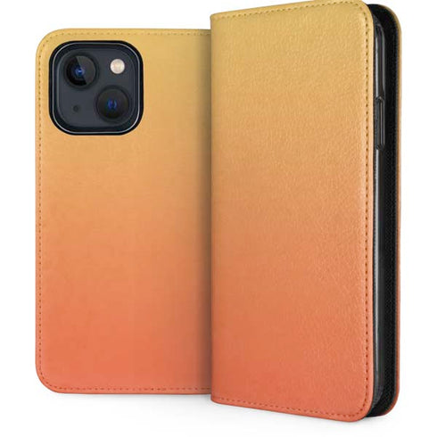 Orange Ombre iPhone 14 Plus Folio Case