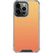 Orange Ombre iPhone 15 Pro Clear Case