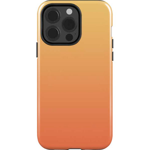 Orange Ombre iPhone 15 Pro Impact Case