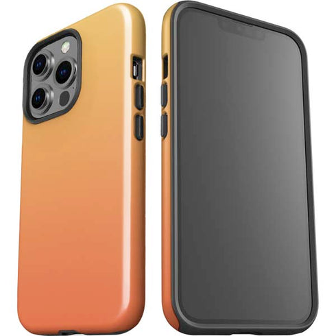 Orange Ombre iPhone 15 Pro Impact Case
