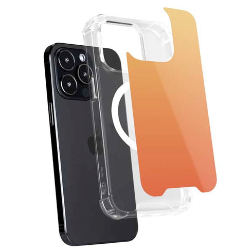 Orange Ombre iPhone 15 Pro MagSafe Case