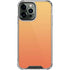 Orange Ombre iPhone 15 Pro Max Clear Case