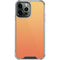 Orange Ombre iPhone 14 Pro Max Clear Case